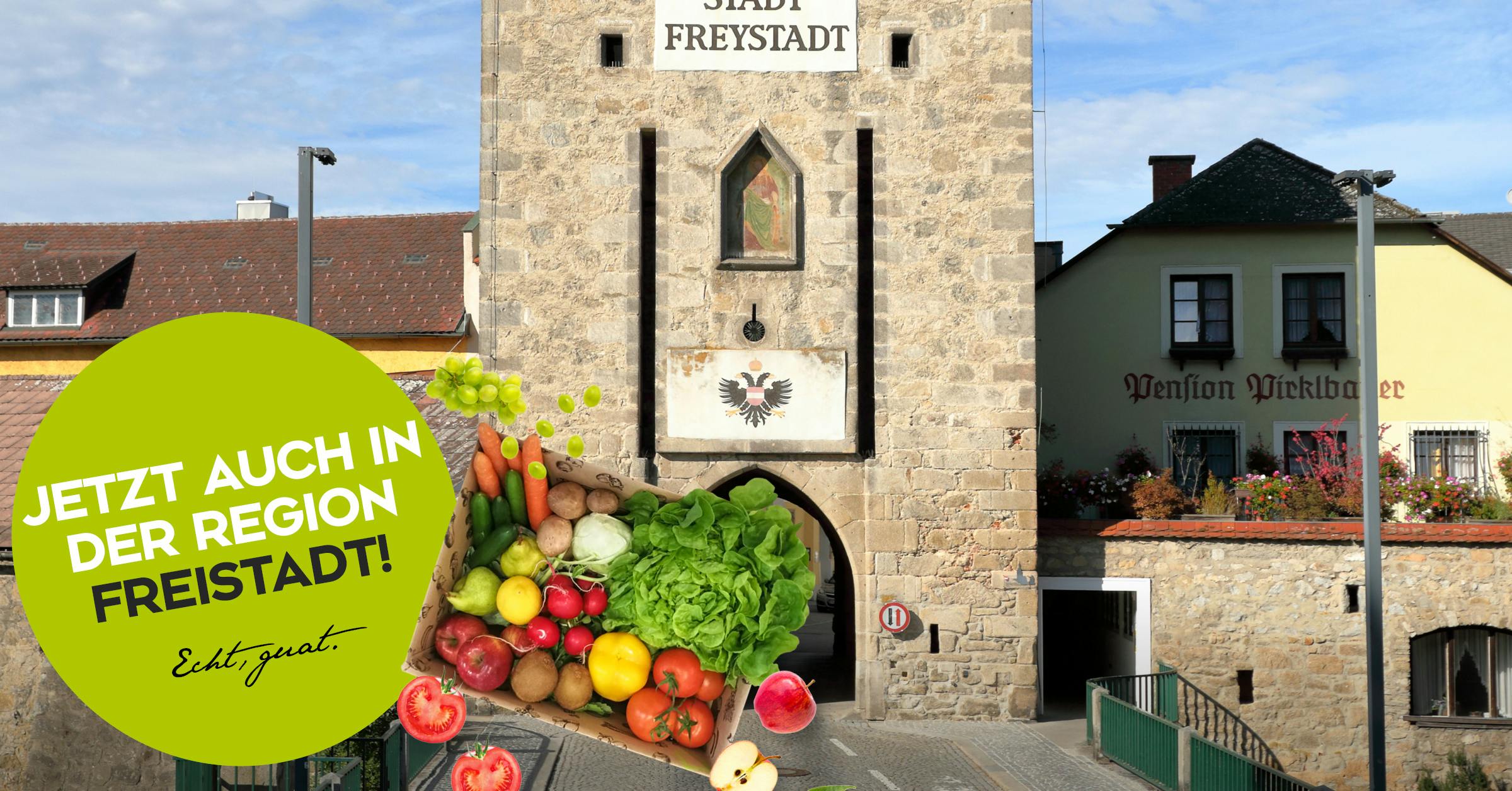 Bio Obst und Gemüse Kiste online Abo bestellen und kaufen in Freistadt