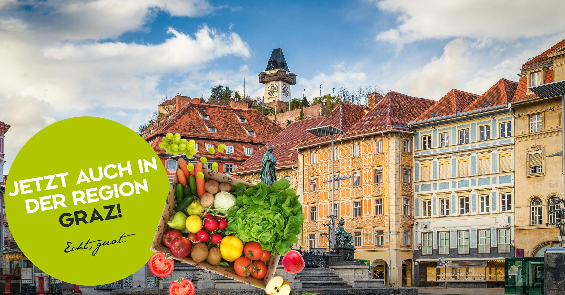 Bio Obst und Gemüse liefern lassen in Graz