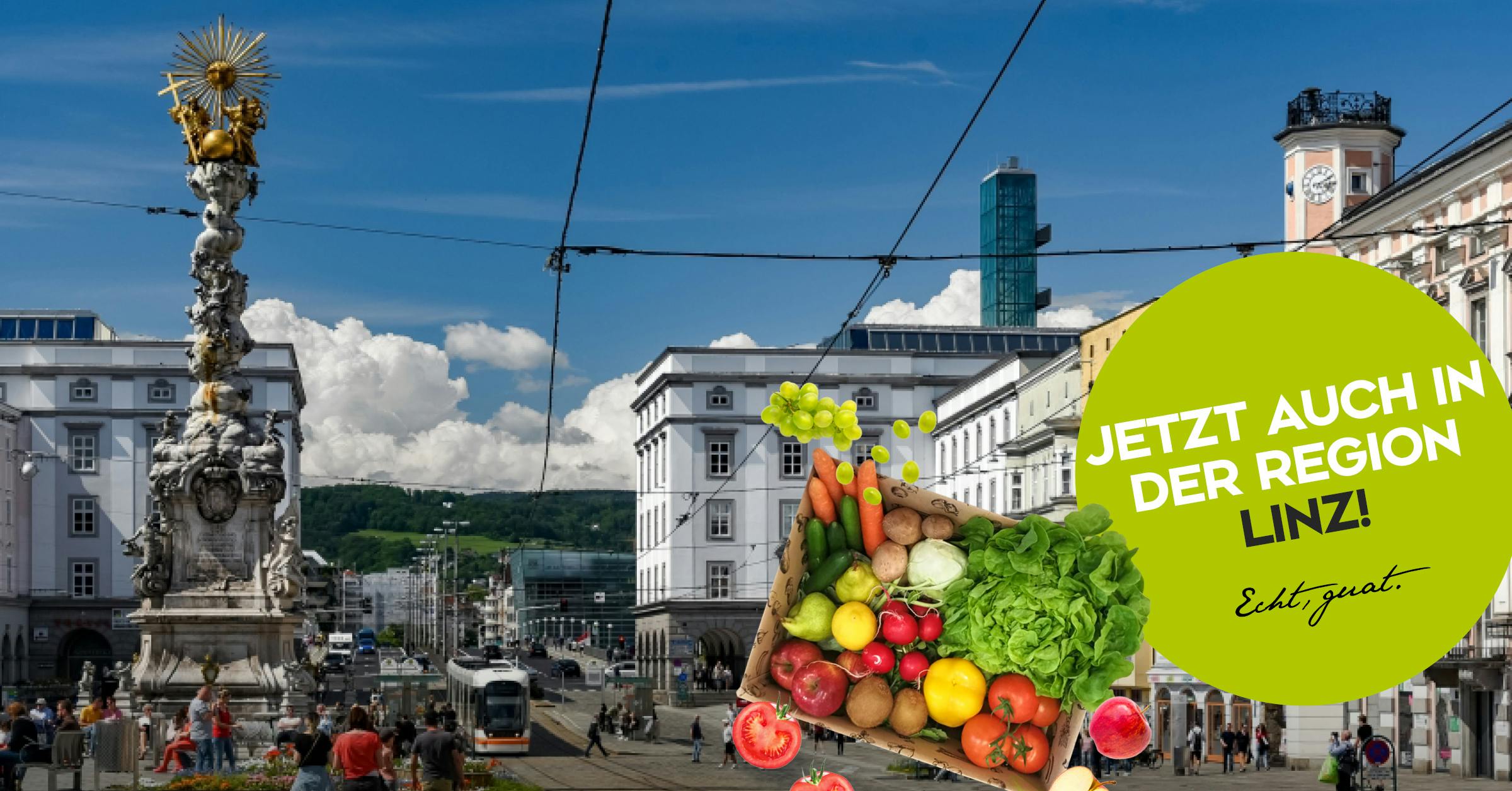 Bio Obst und Gemüse liefern lassen in Linz