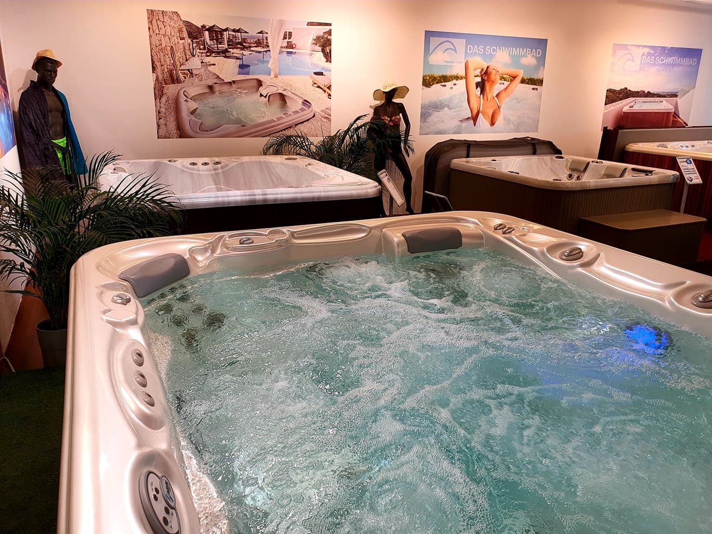 Luxus-Whirlpools bei Gecko Spa in Linz