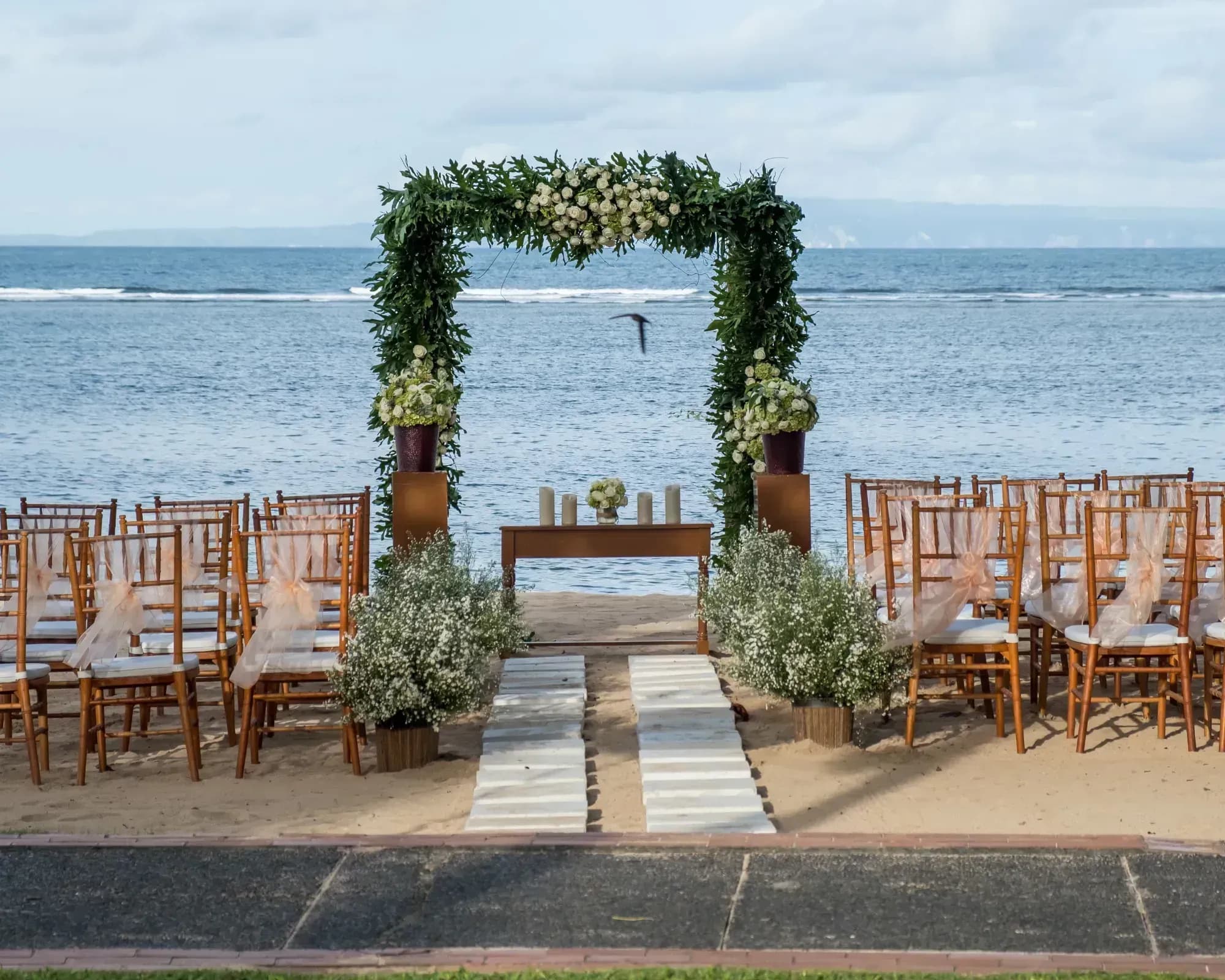 Bali Hochzeit Zeremonie